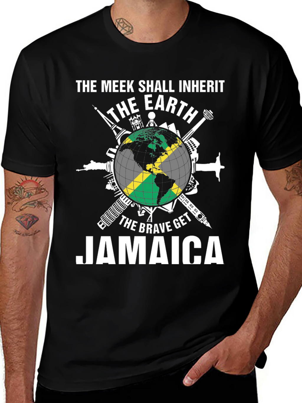 Jamaica Earth T-Shirt: Meek Shall Inherit