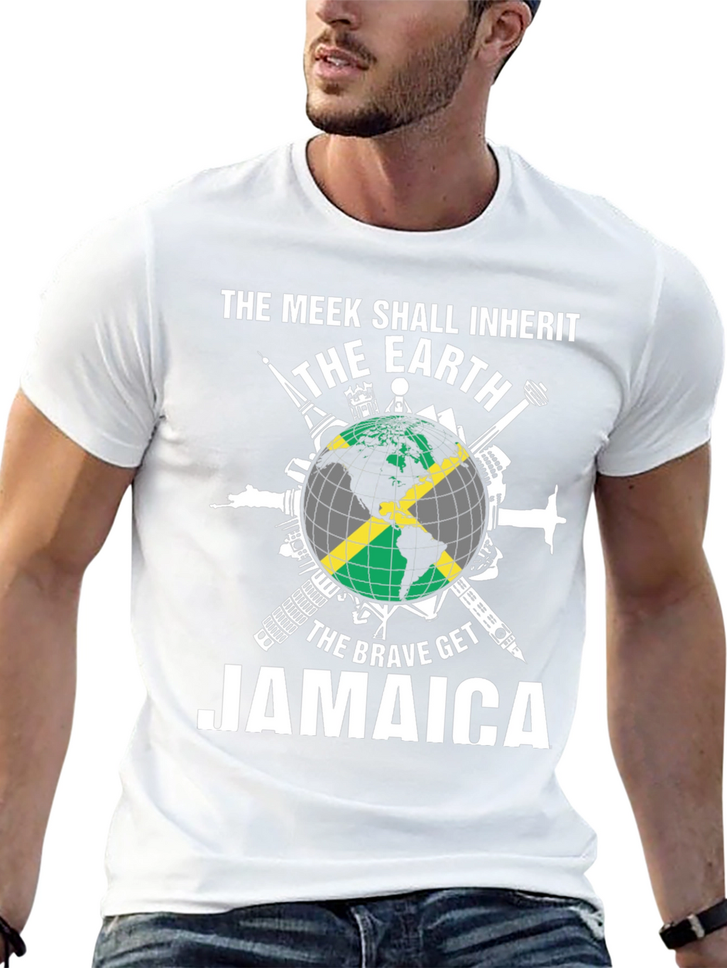 Jamaica Earth T-Shirt: Meek Shall Inherit