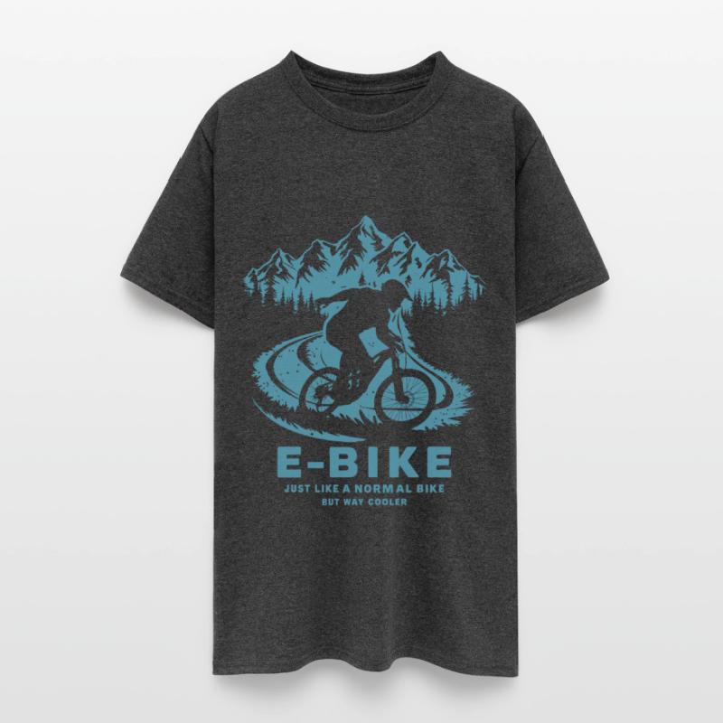 E Bike Saying Quotes Cyclist Mountains Nature