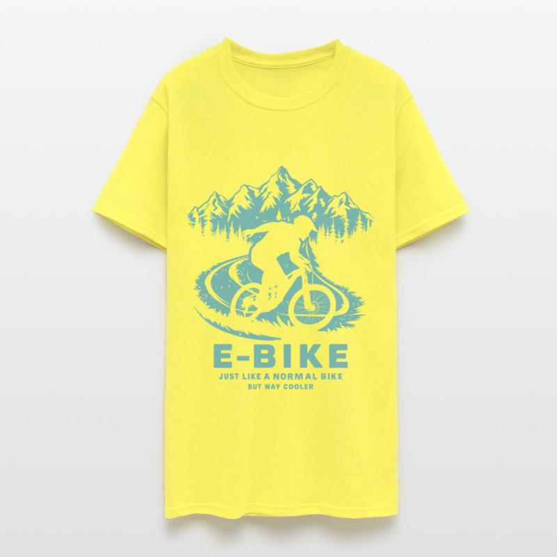 E Bike Saying Quotes Cyclist Mountains Nature
