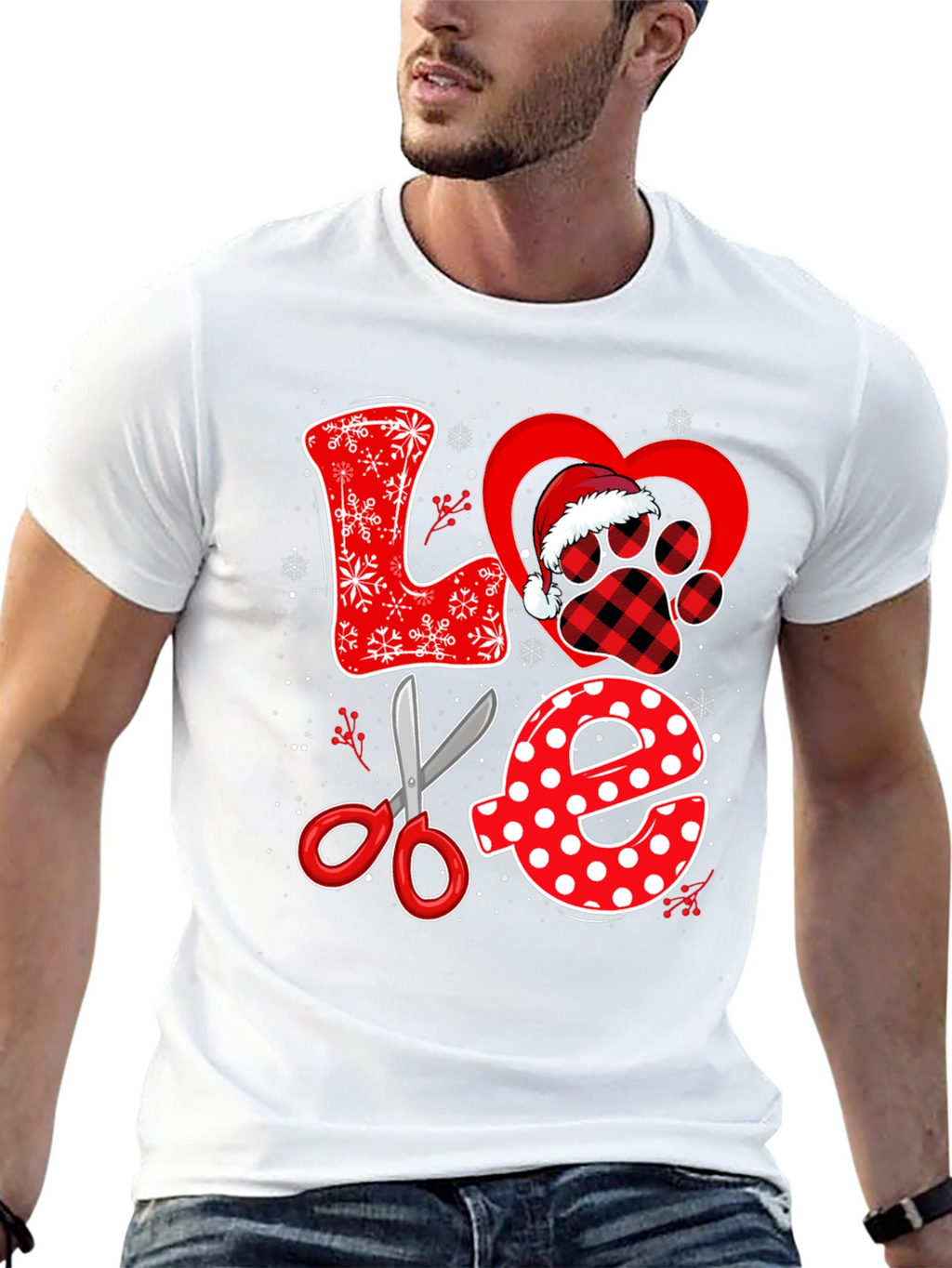Love Grooming Black T-shirt