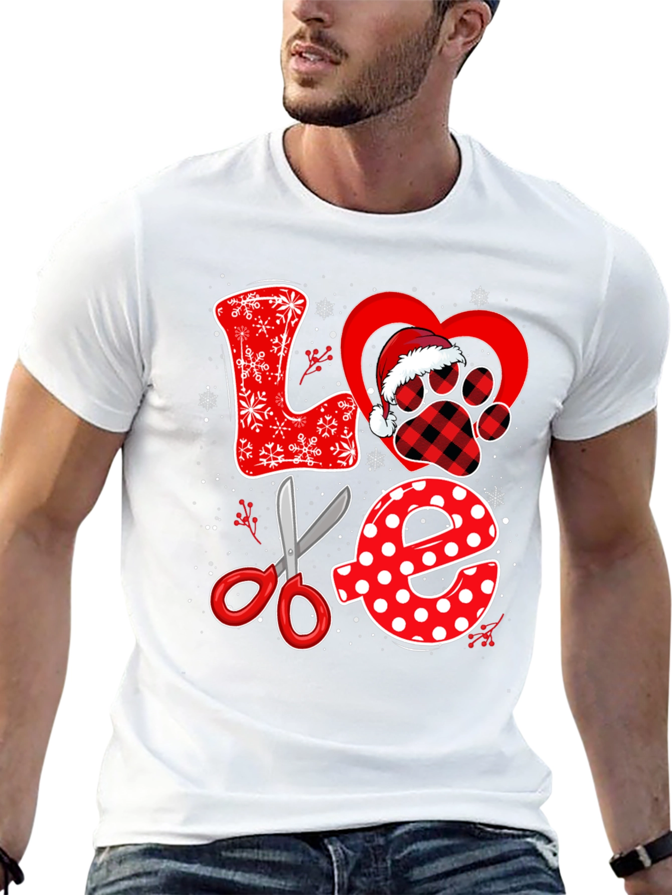 Love Grooming Black T-shirt