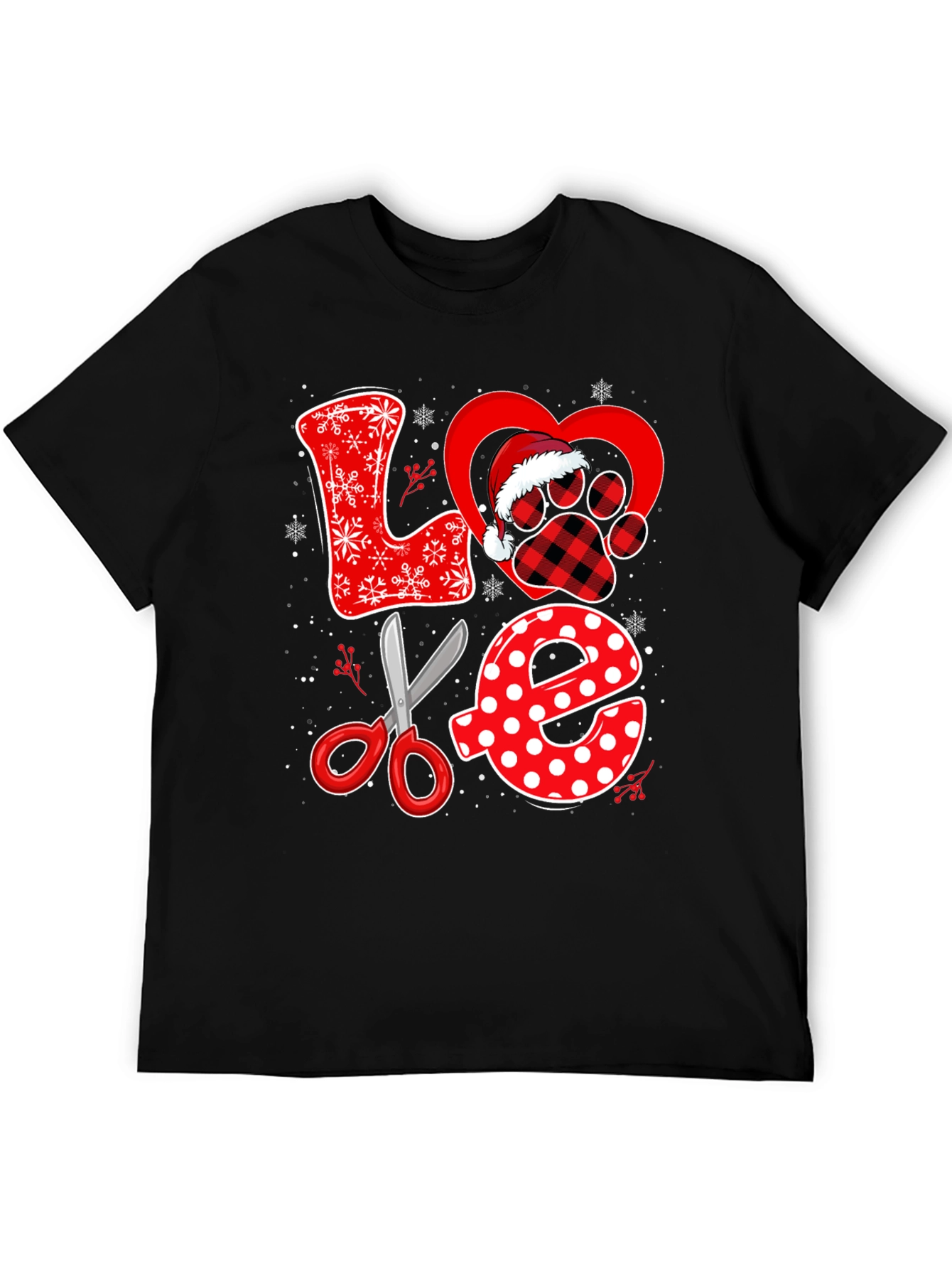 Love Grooming Black T-shirt