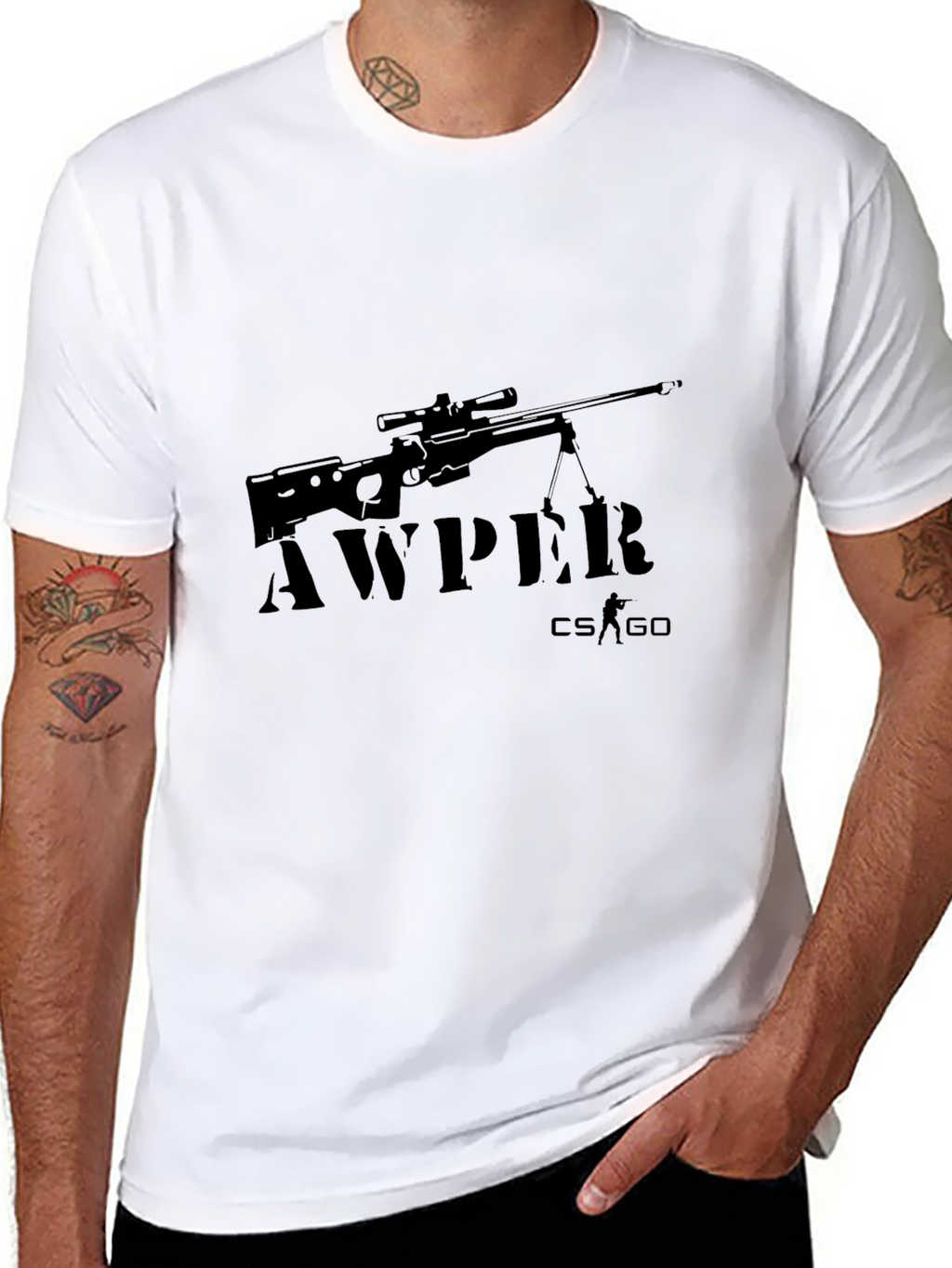AWPer CS:GO Black T-Shirt