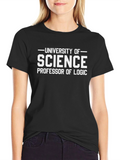 Science Professor of Logic T-Shirt