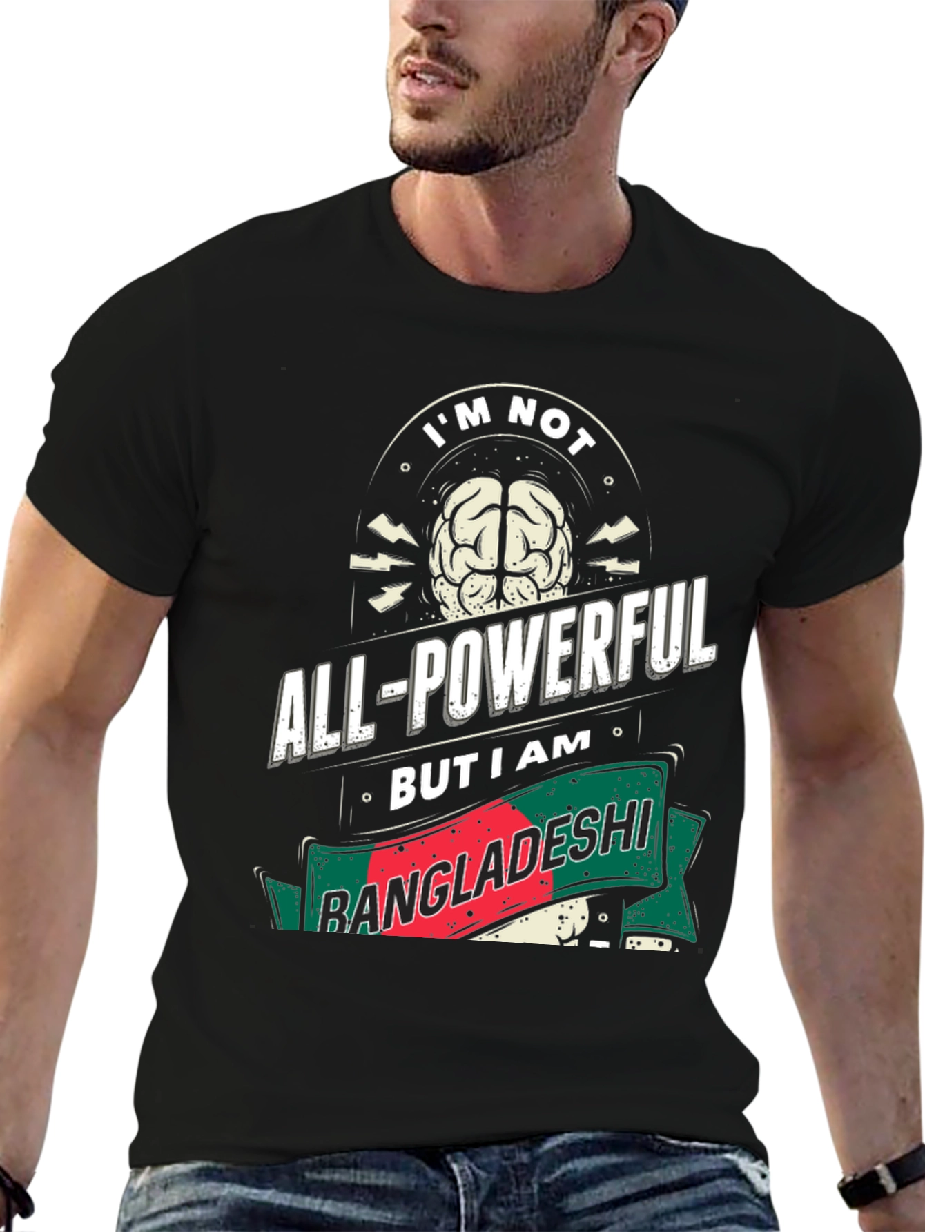 Bangladeshi Pride T-Shirt: All-Powerful Design
