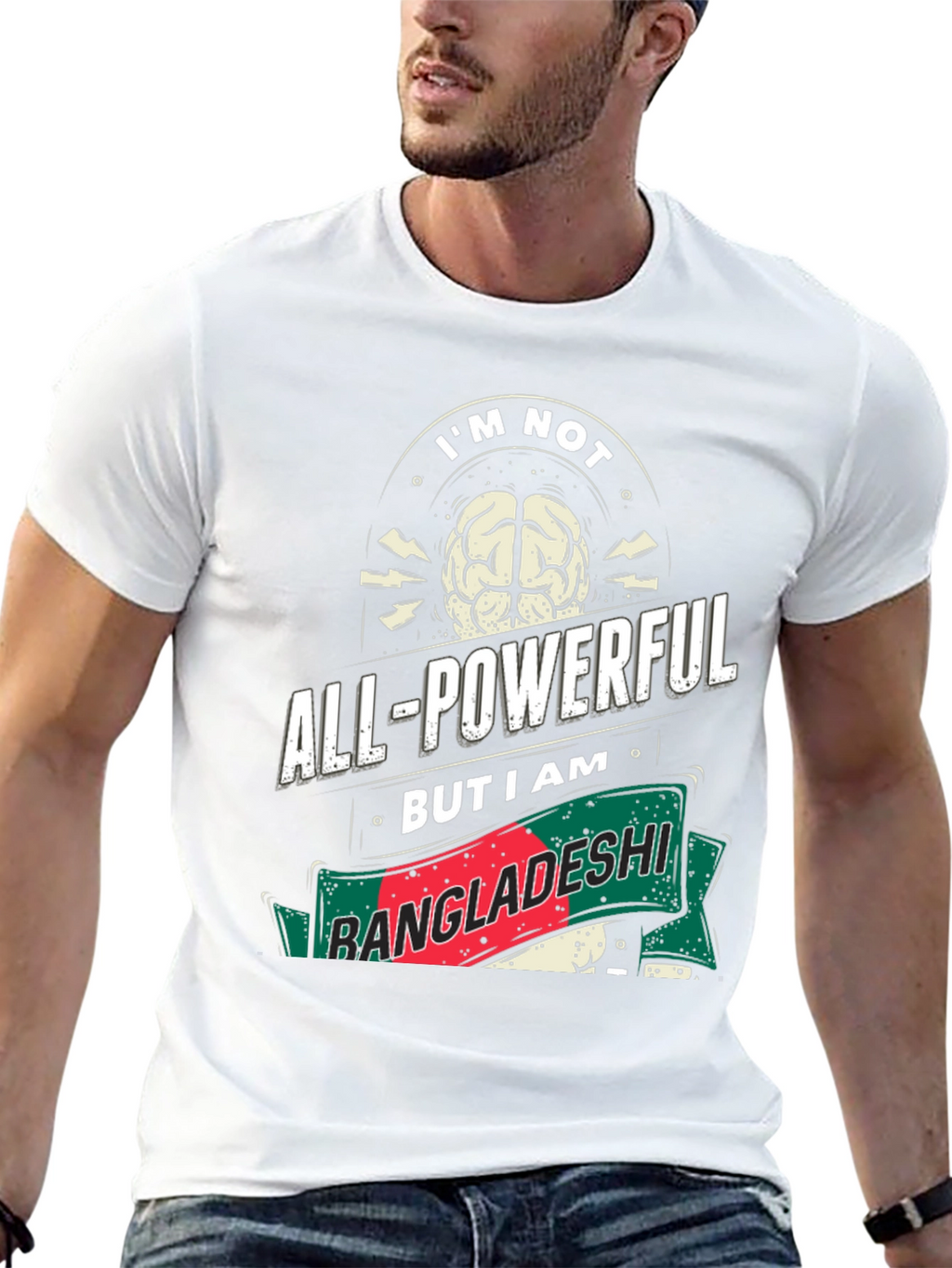 Bangladeshi Pride T-Shirt: All-Powerful Design