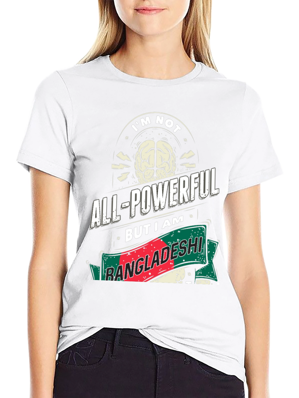 Bangladeshi Pride T-Shirt: All-Powerful Design
