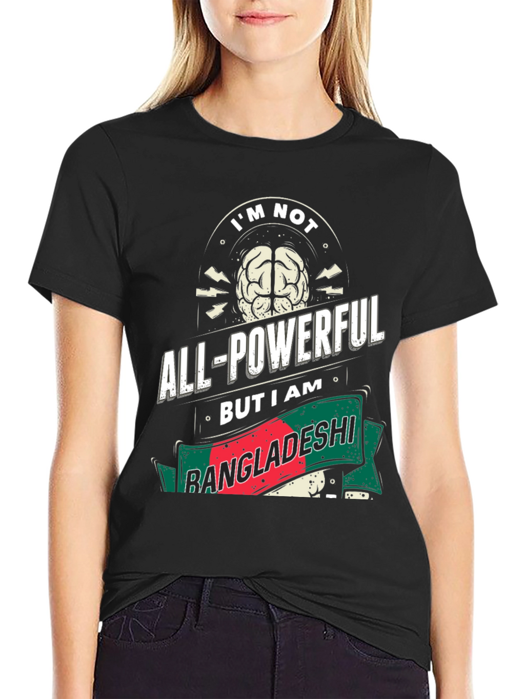 Bangladeshi Pride T-Shirt: All-Powerful Design