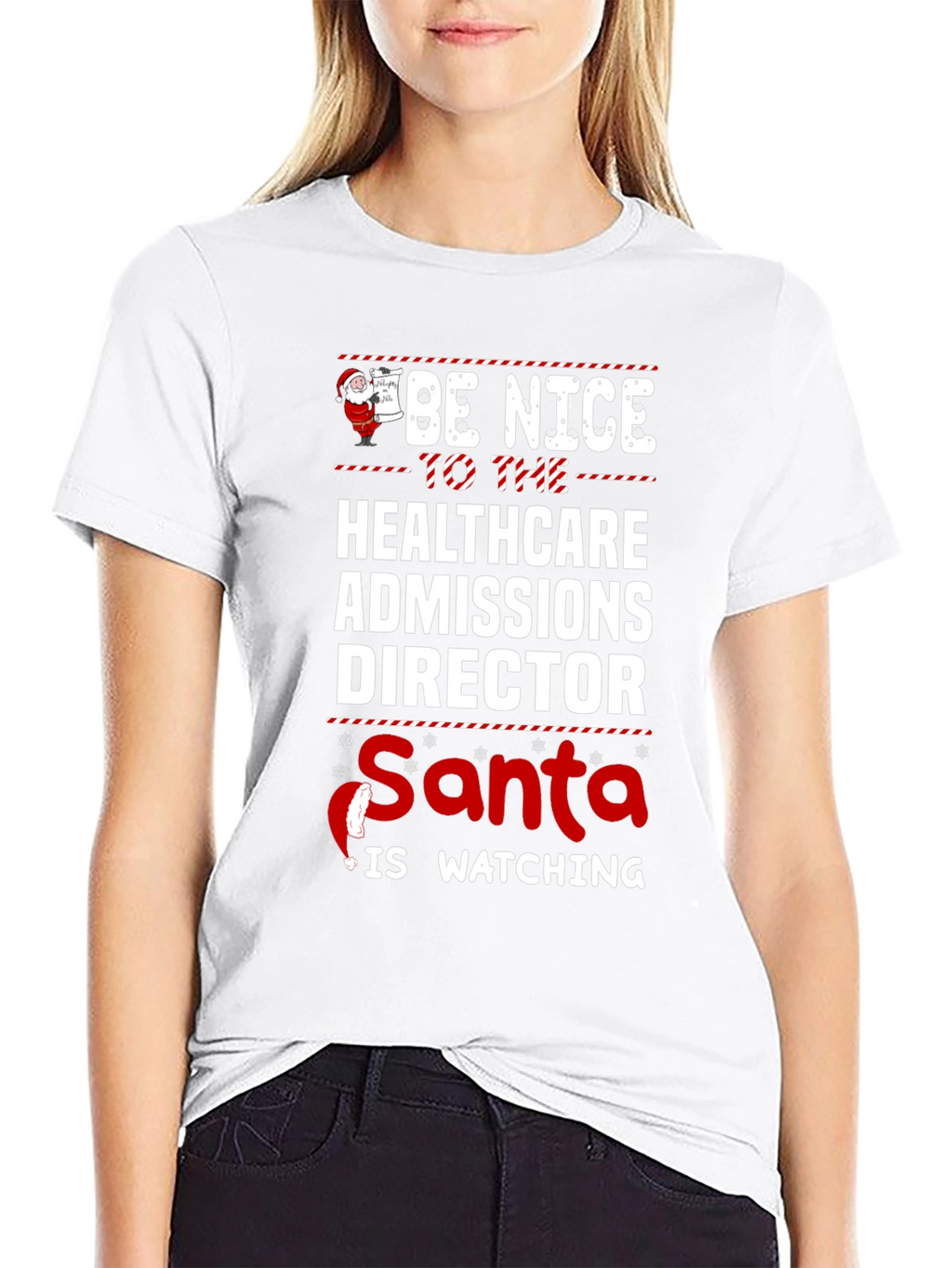Healthcare Admissions Director Santa T-Shirt