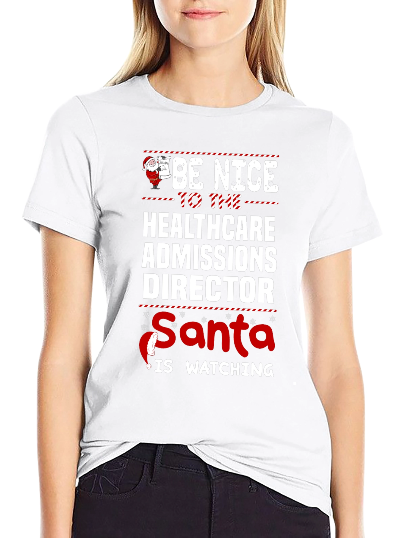 Healthcare Admissions Director Santa T-Shirt
