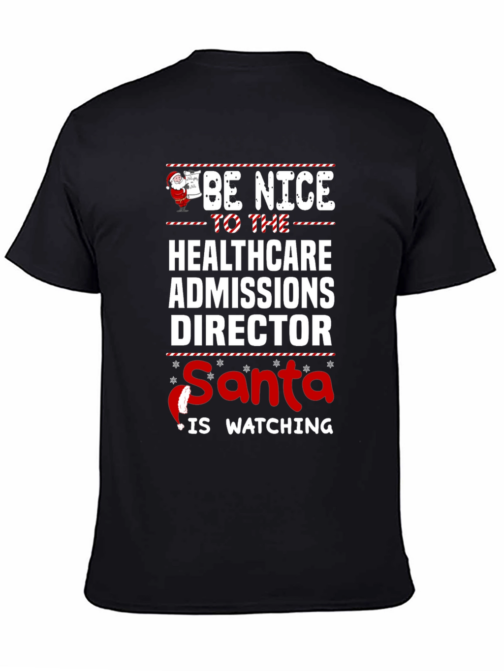 Healthcare Admissions Director Santa T-Shirt