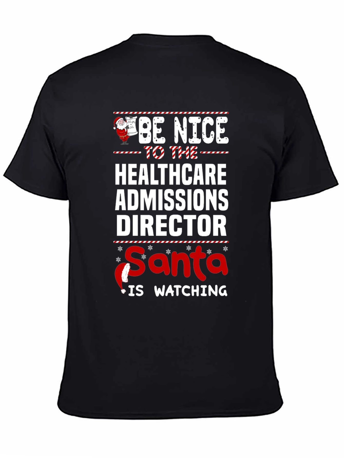Healthcare Admissions Director Santa T-Shirt