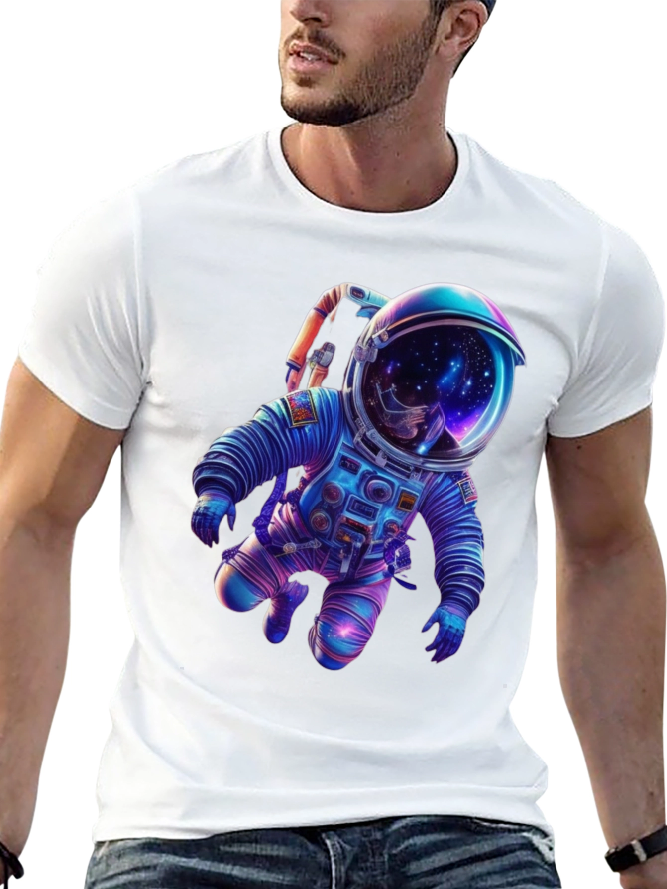 Astronaut Graphic Tee - Space Cadet T-Shirt
