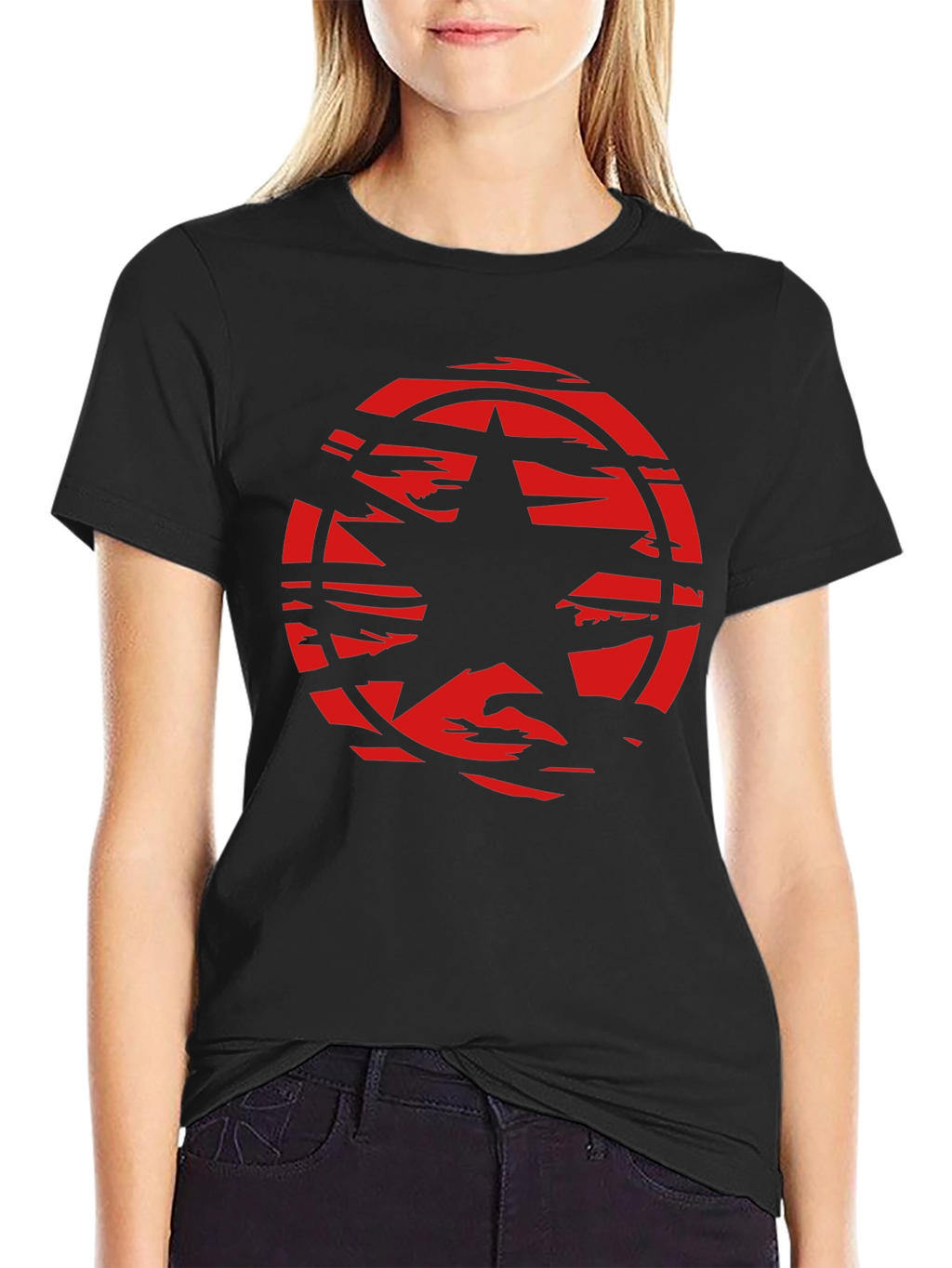 Graphic Star Burst Tee - Cool Casual Style