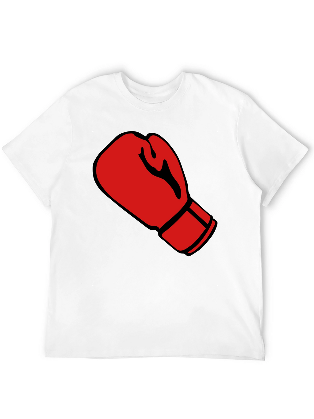 Boxing Glove Graphic Tee - Stylish Comfort
