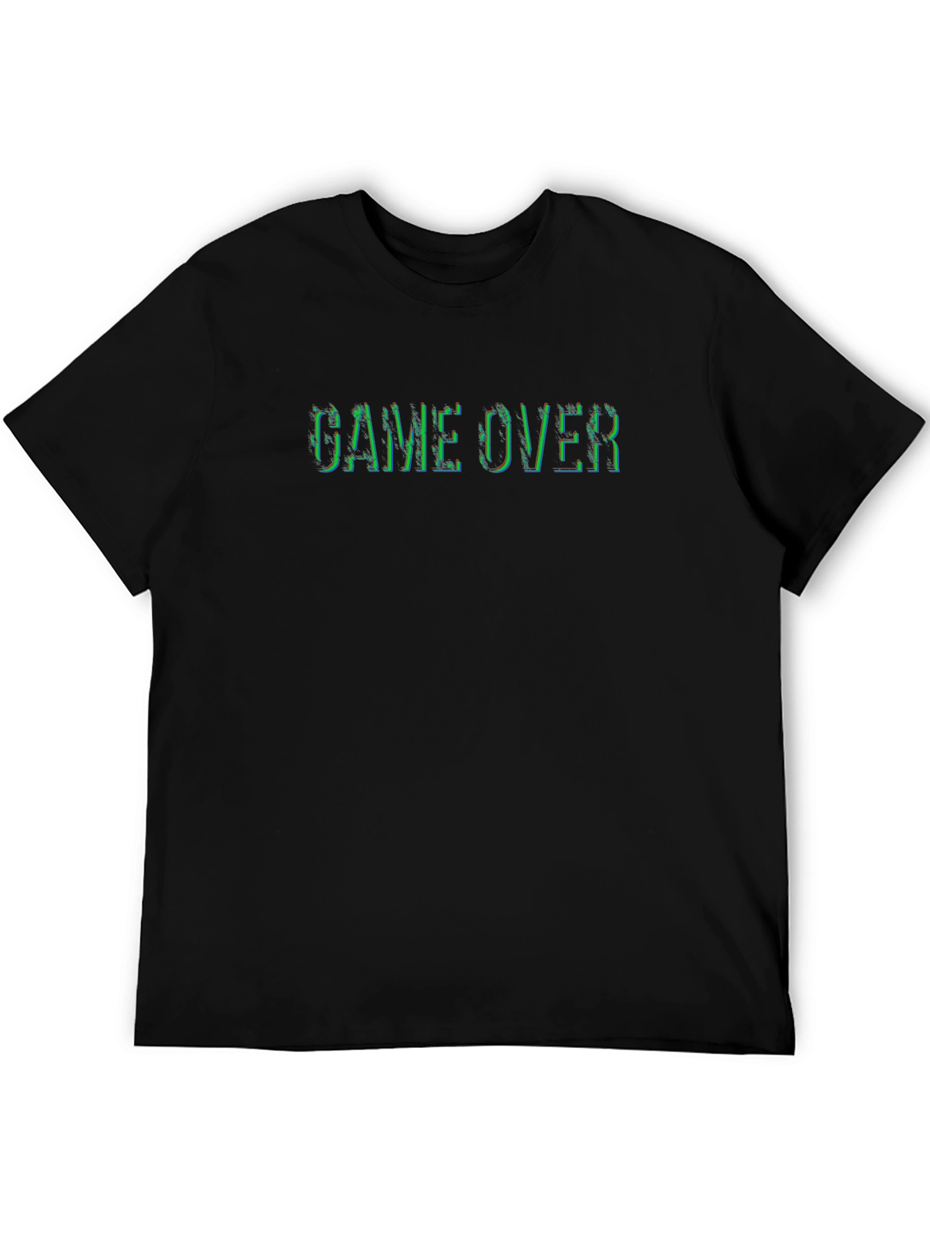 Game Over T-Shirt - Pixelated Retro Style