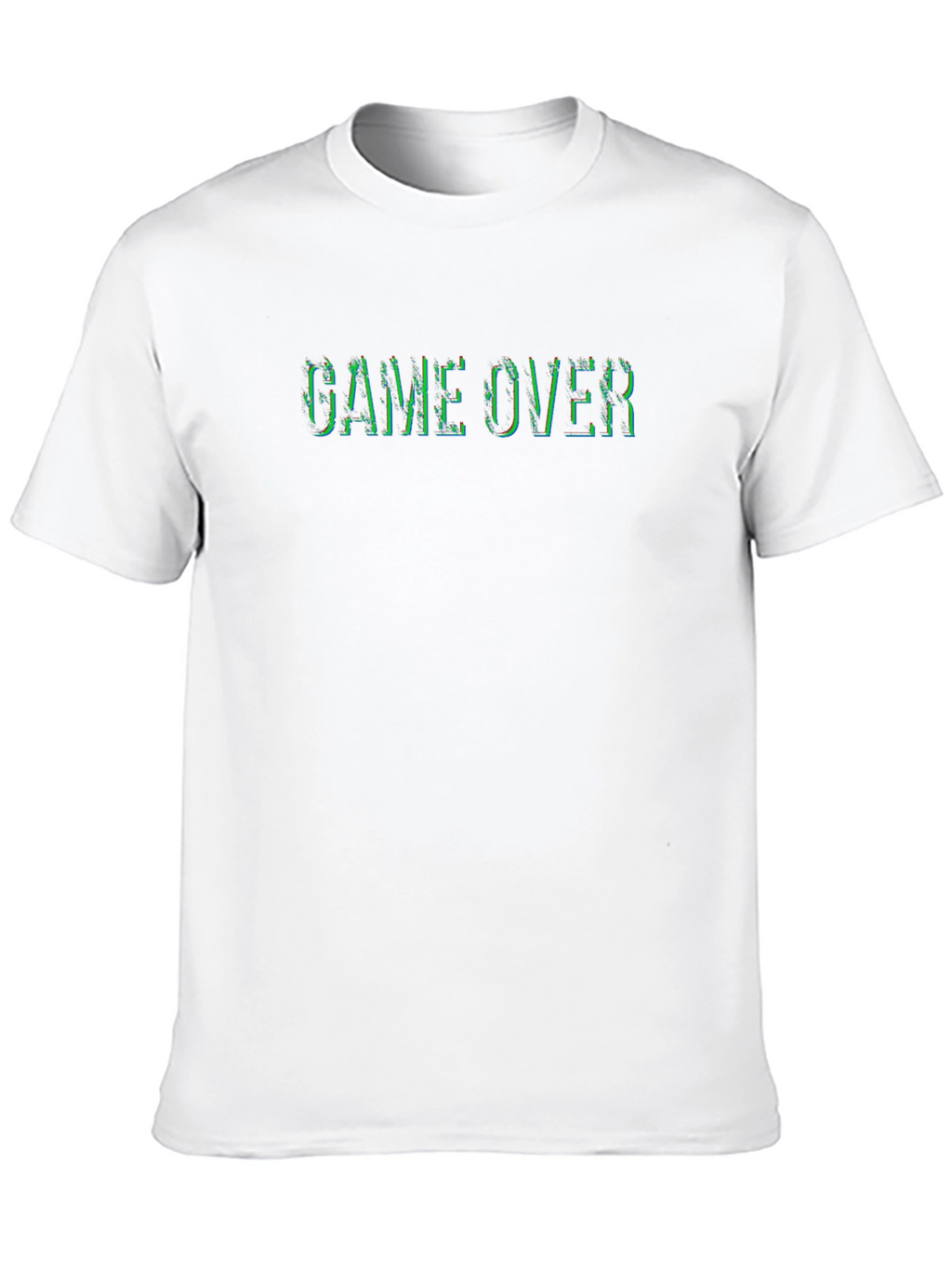 Game Over T-Shirt - Pixelated Retro Style