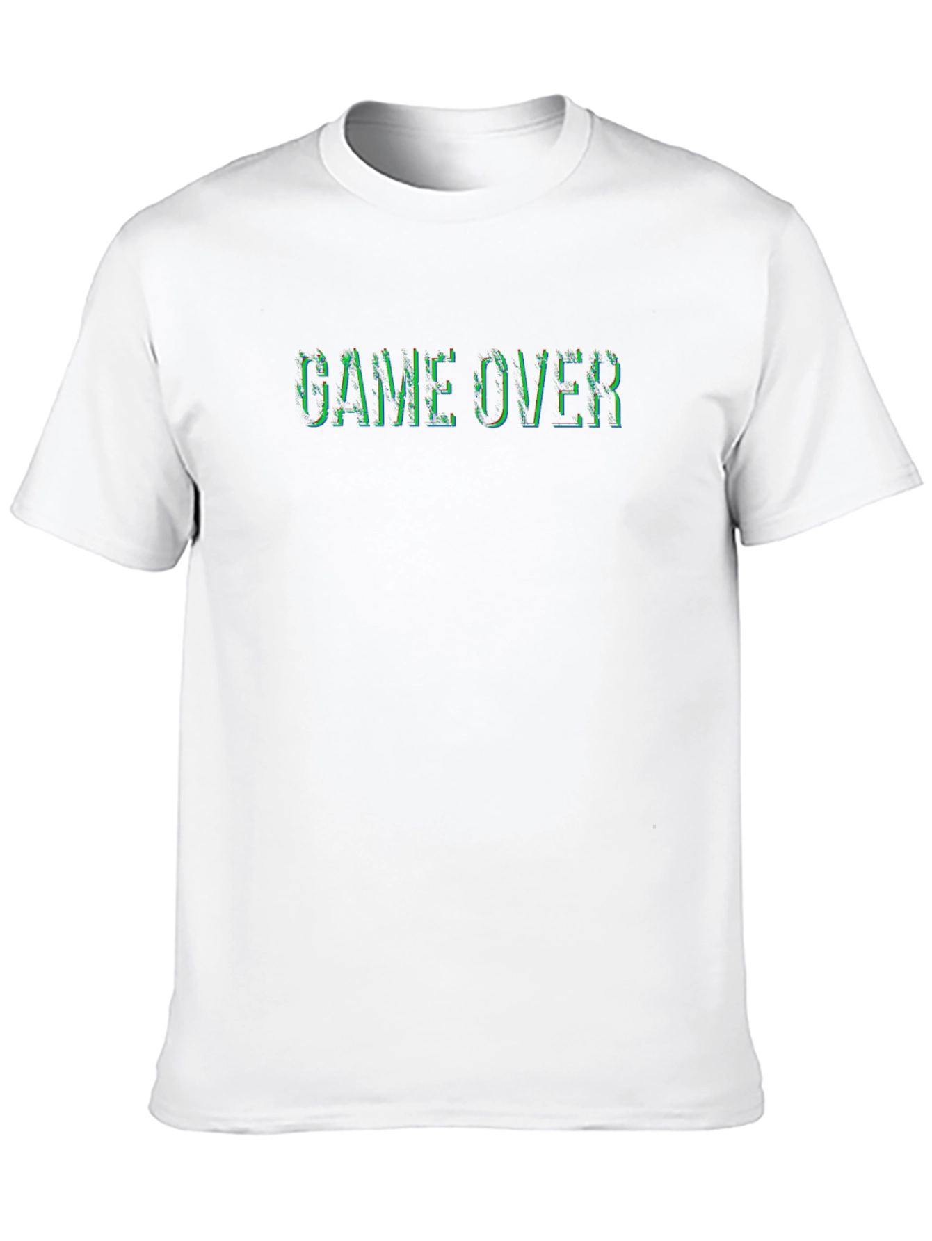 Game Over T-Shirt - Pixelated Retro Style