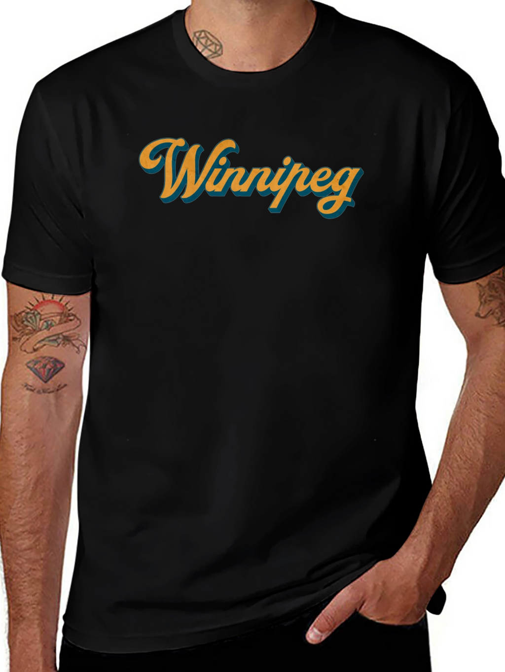 Winnipeg Graphic T-Shirt - Retro Style Tee