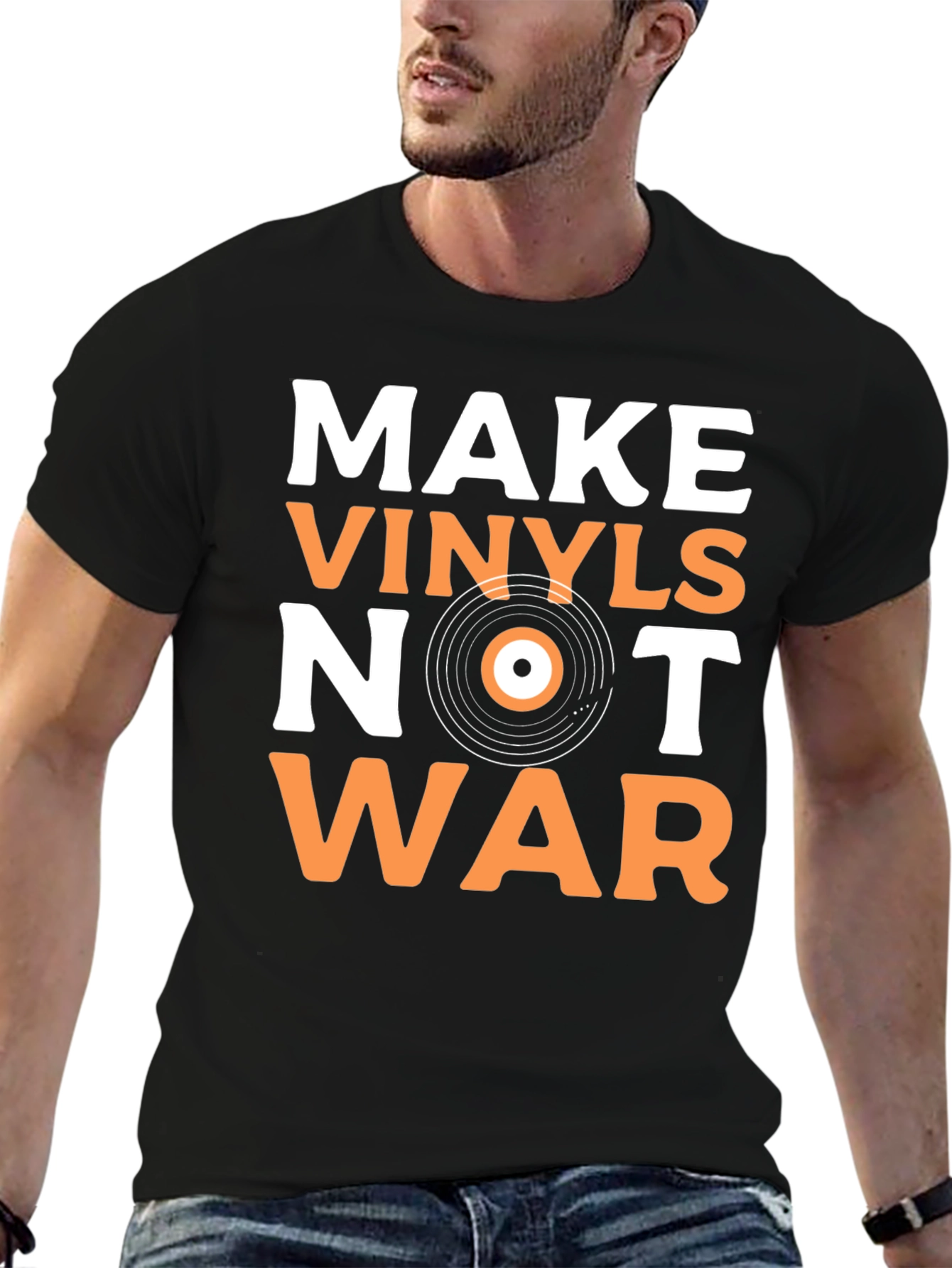 Make Vinyls Not War T-Shirt