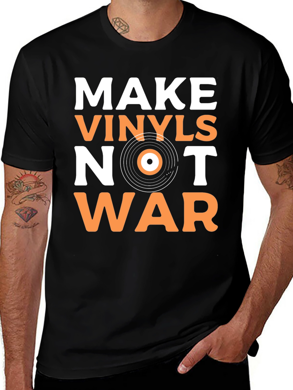 Make Vinyls Not War T-Shirt