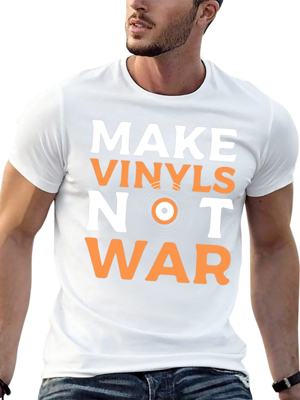 Make Vinyls Not War T-Shirt