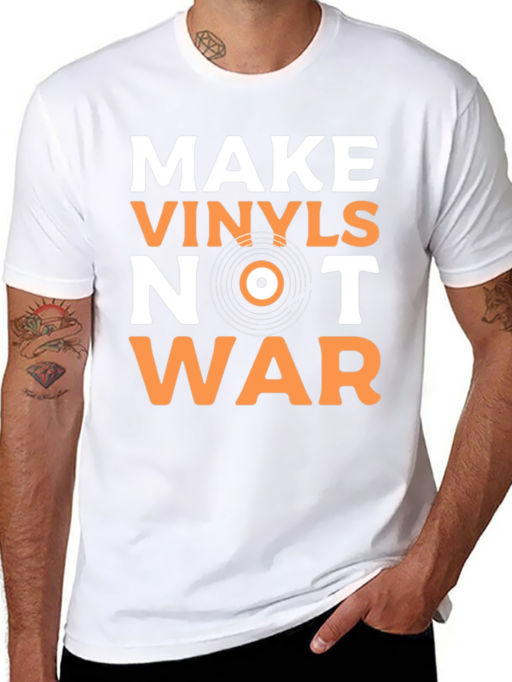 Make Vinyls Not War T-Shirt