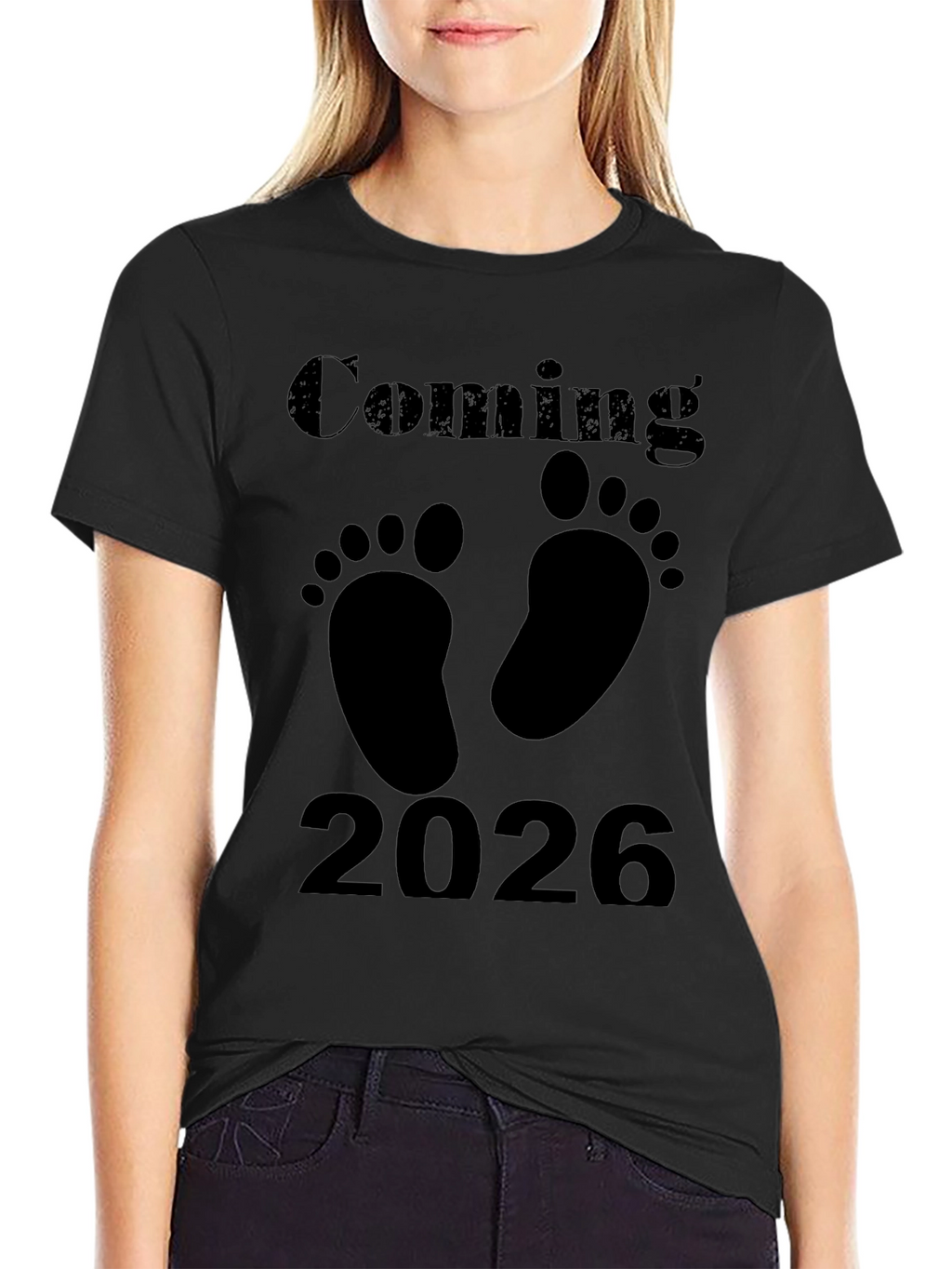 Coming 2026 Unisex Black T-Shirt