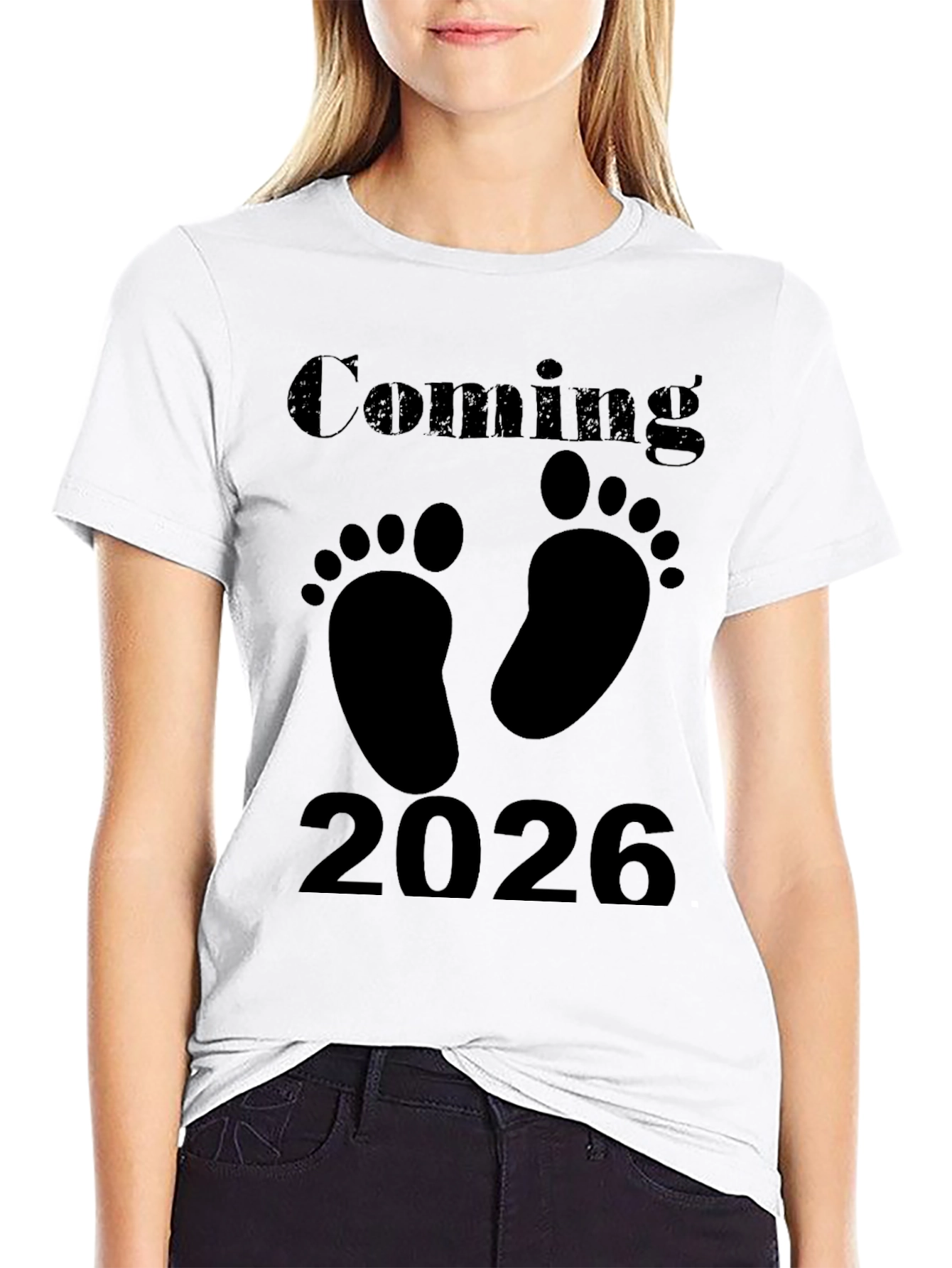 Coming 2026 Unisex Black T-Shirt