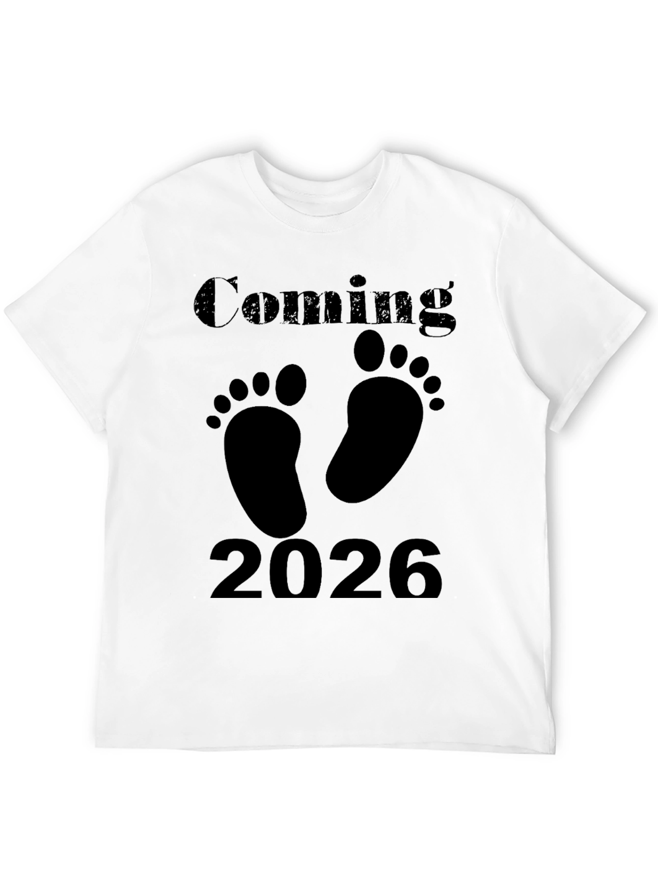 Coming 2026 Unisex Black T-Shirt