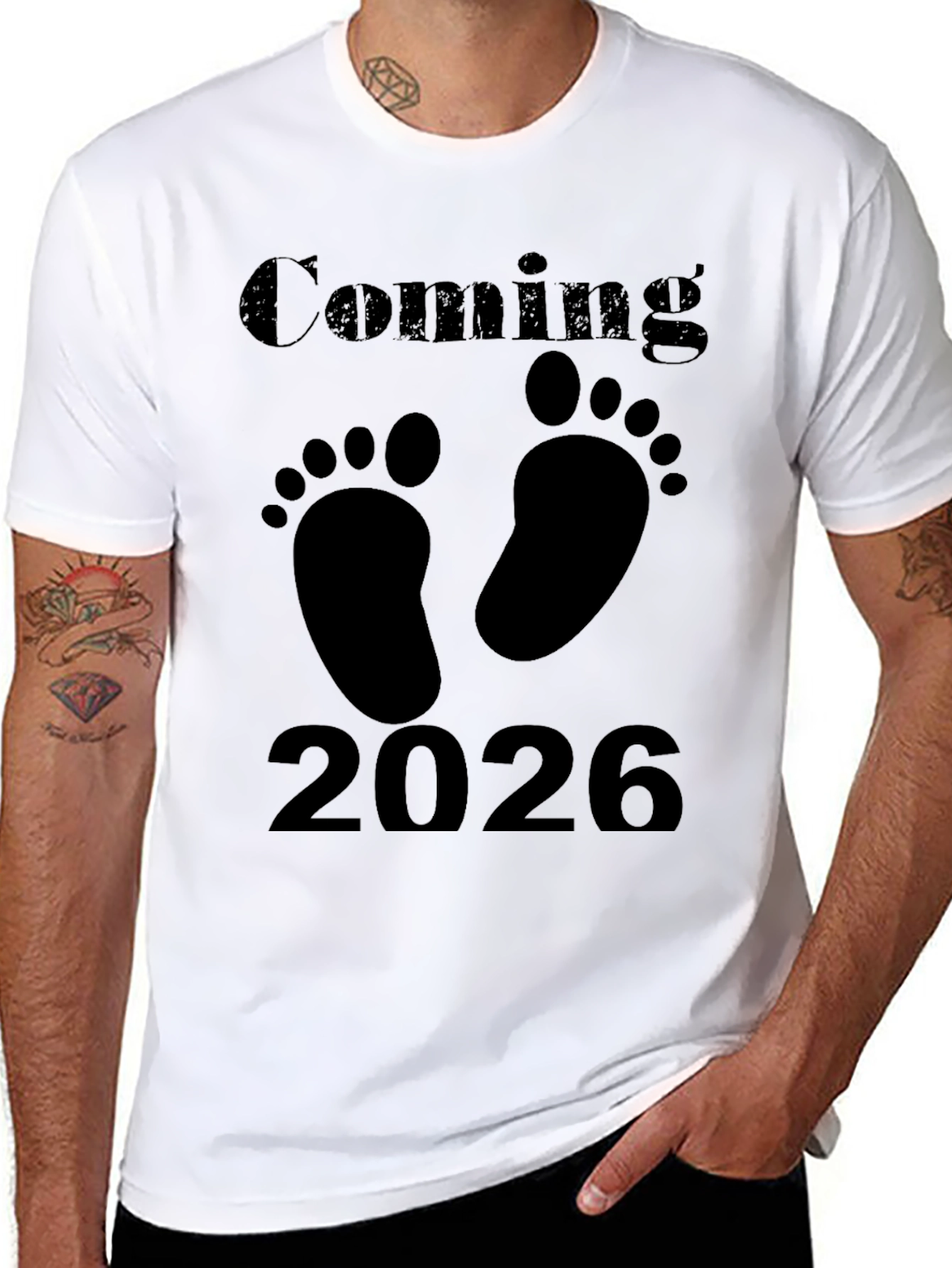 Coming 2026 Unisex Black T-Shirt