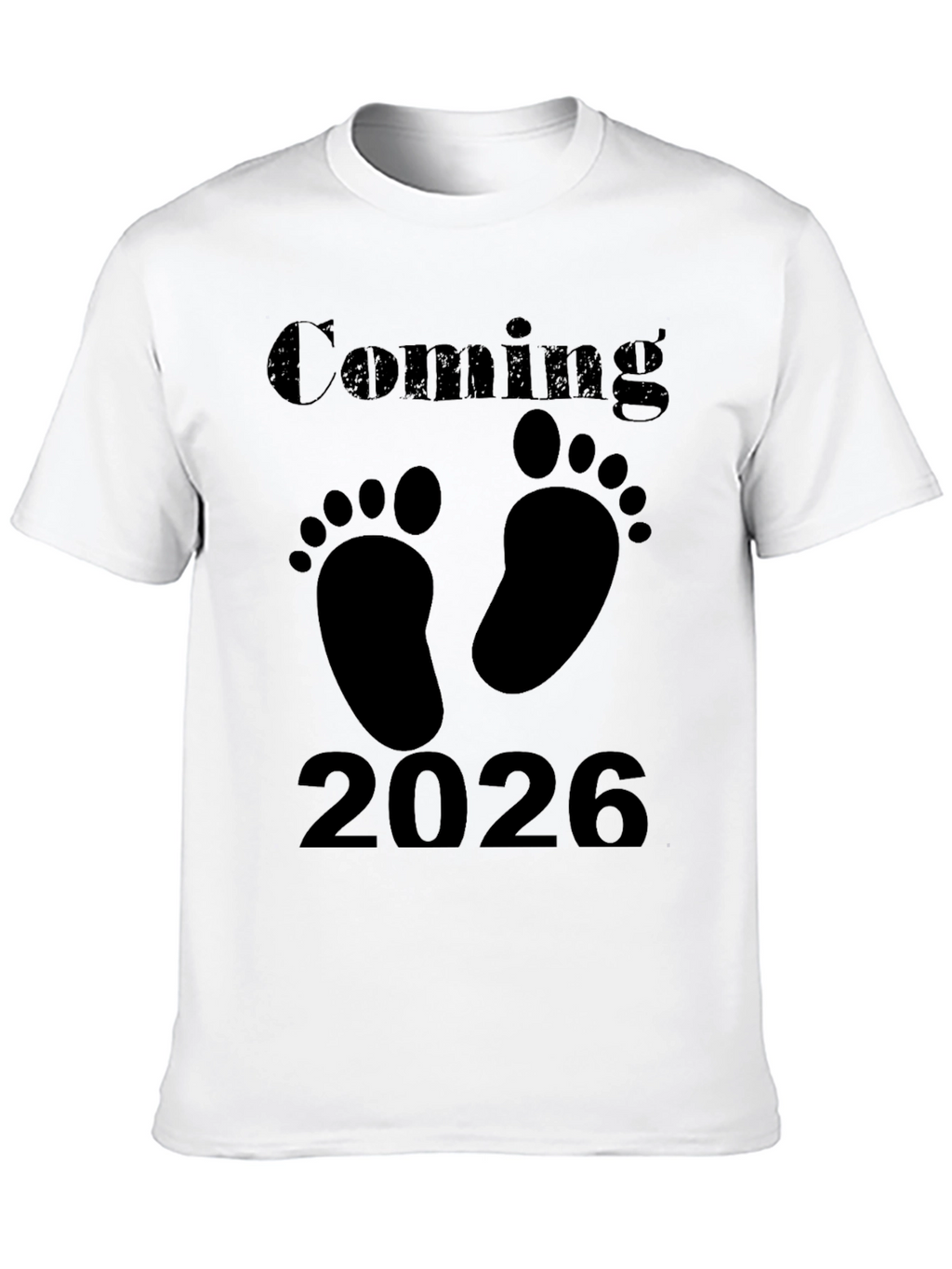 Coming 2026 Unisex Black T-Shirt