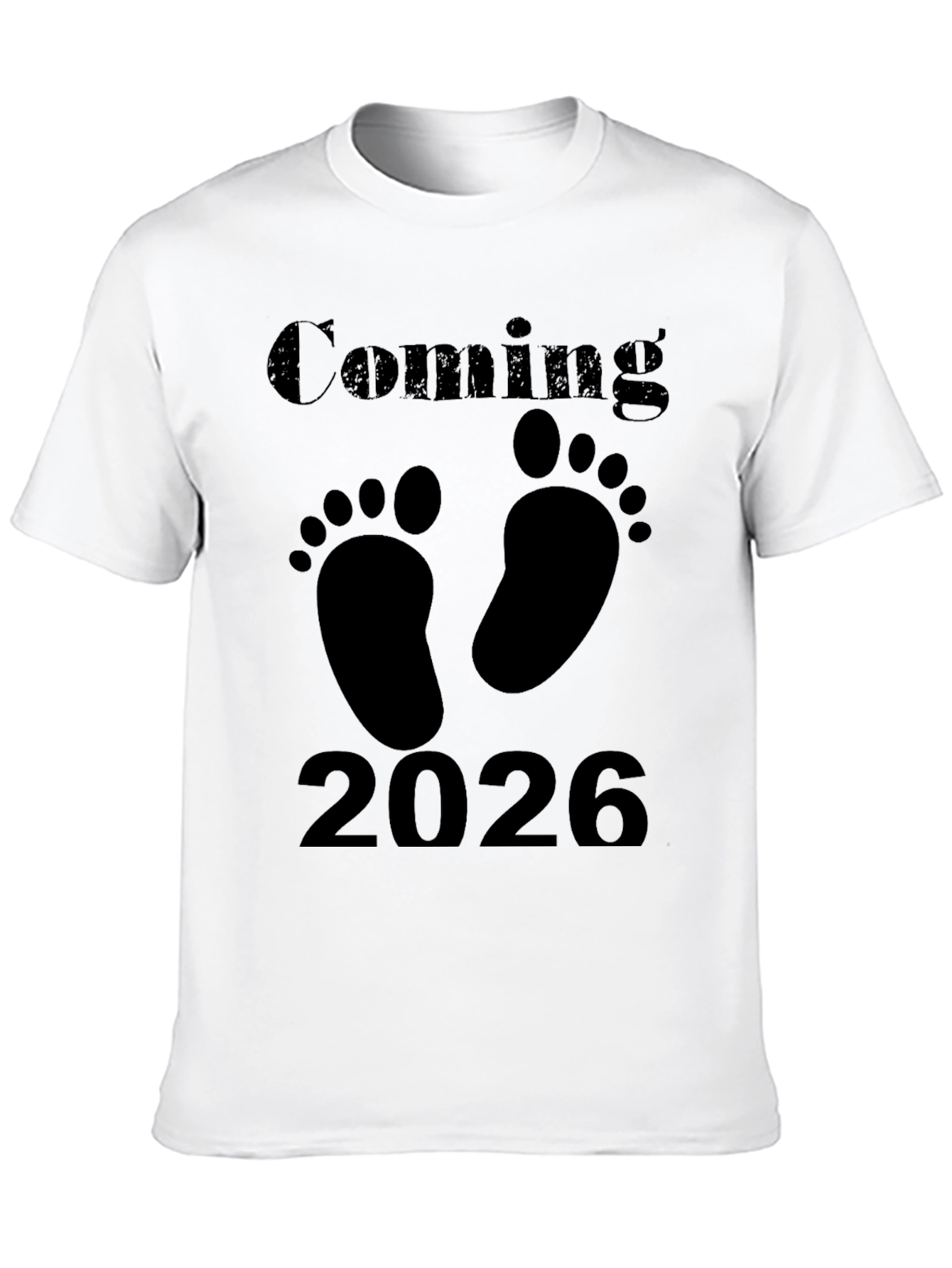 Coming 2026 Unisex Black T-Shirt