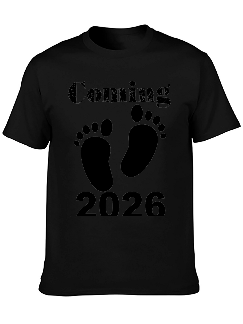 Coming 2026 Unisex Black T-Shirt