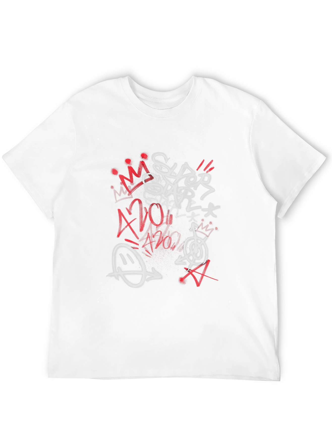 Superstar Graphic Print Black T-Shirt