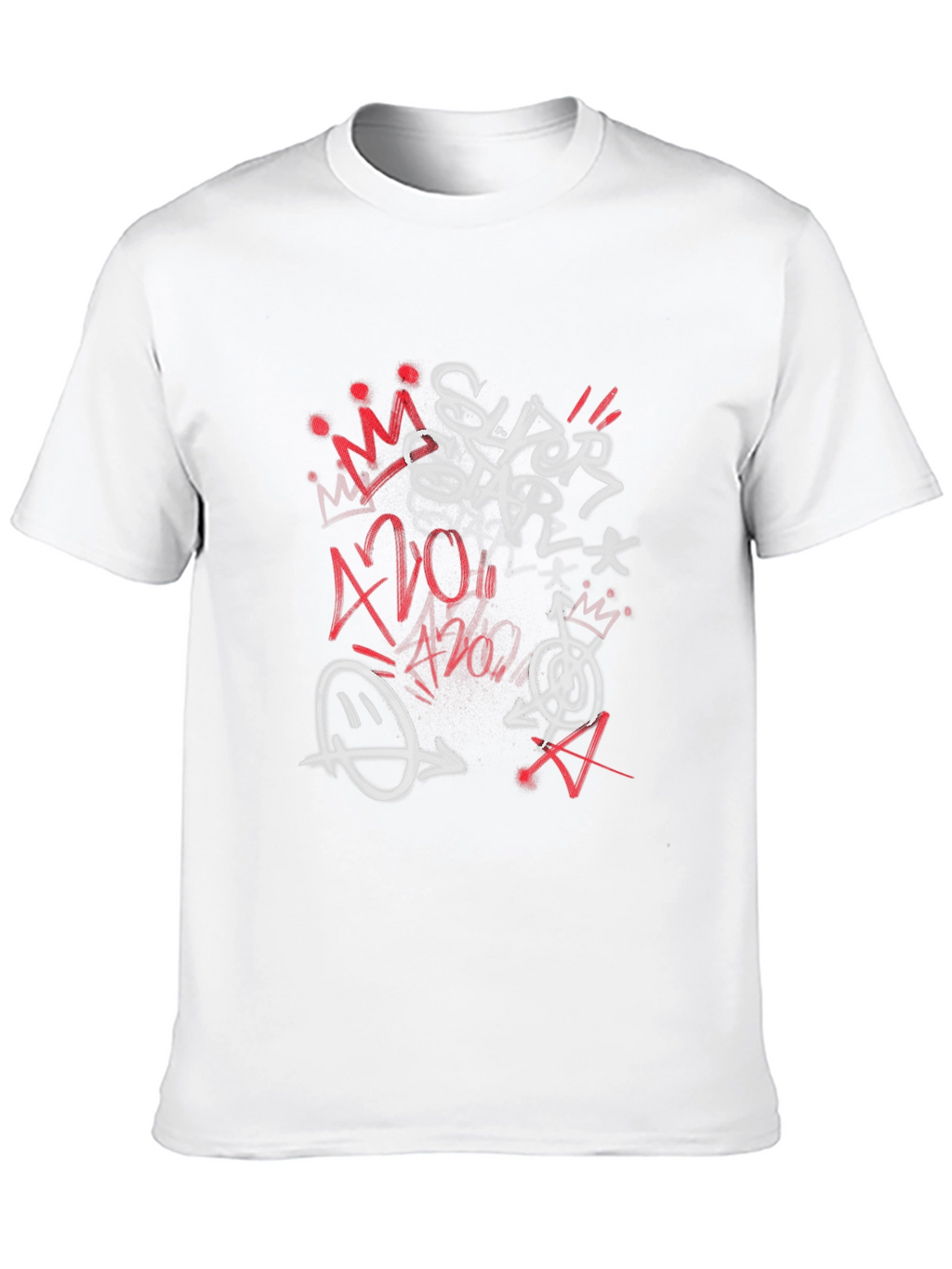 Superstar Graphic Print Black T-Shirt