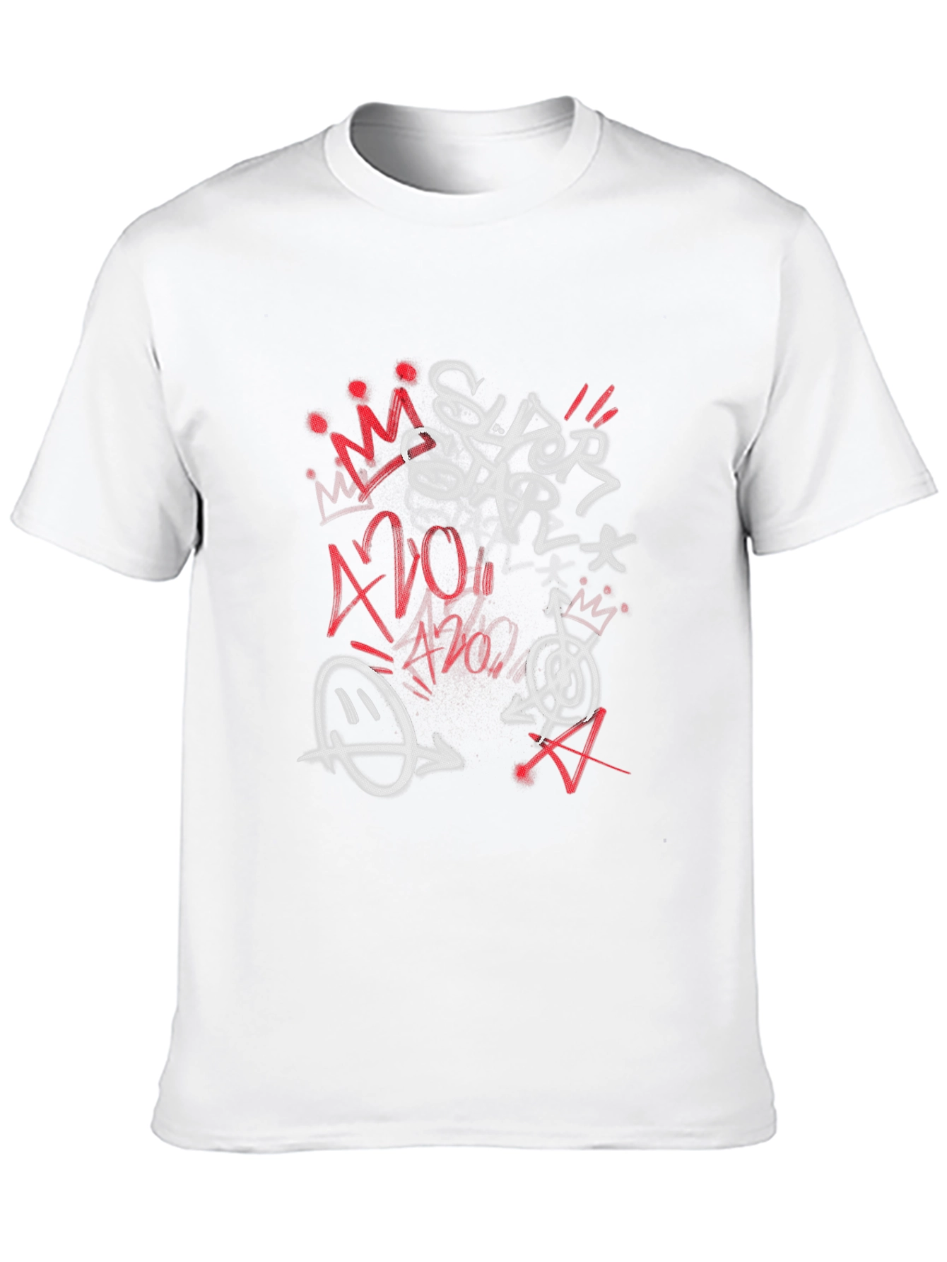 Superstar Graphic Print Black T-Shirt
