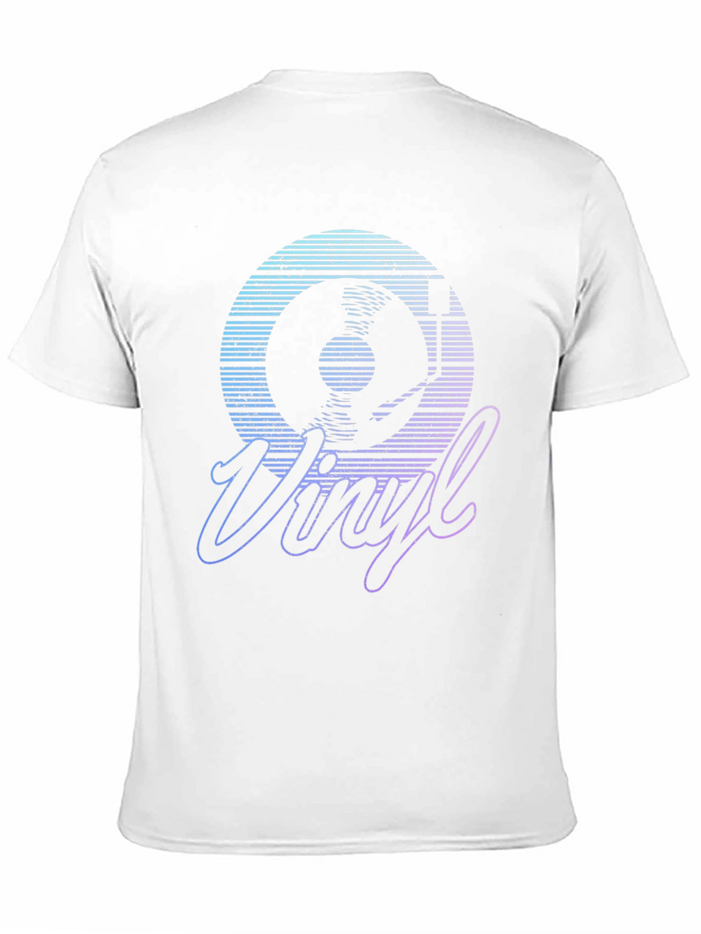 Retro Vinyl Record Graphic T-Shirt