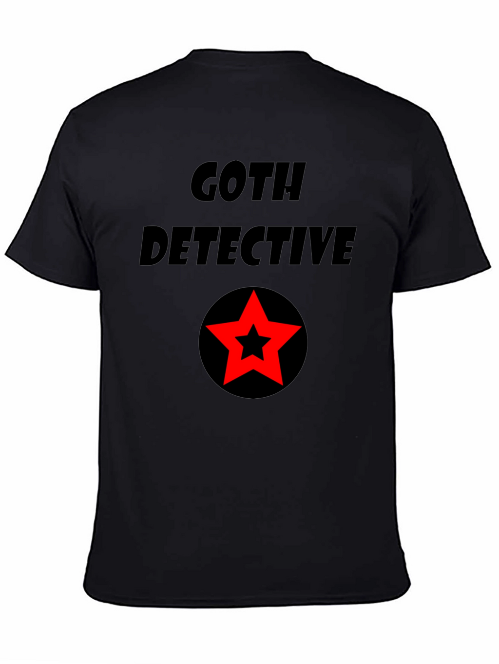 Goth Detective Graphic T-Shirt