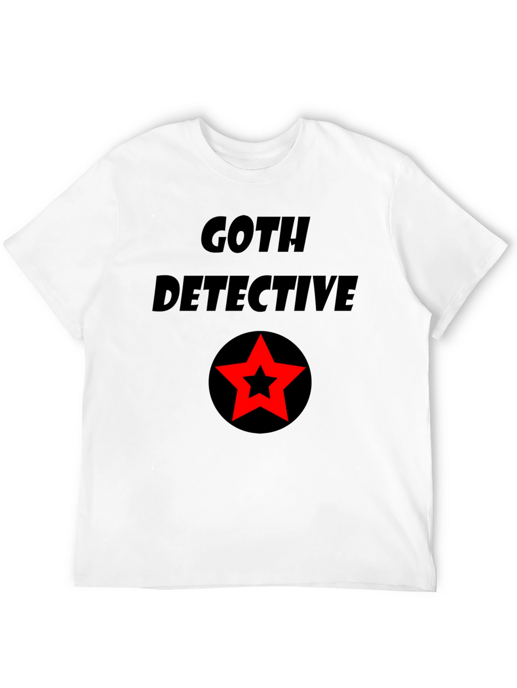 Goth Detective Graphic T-Shirt