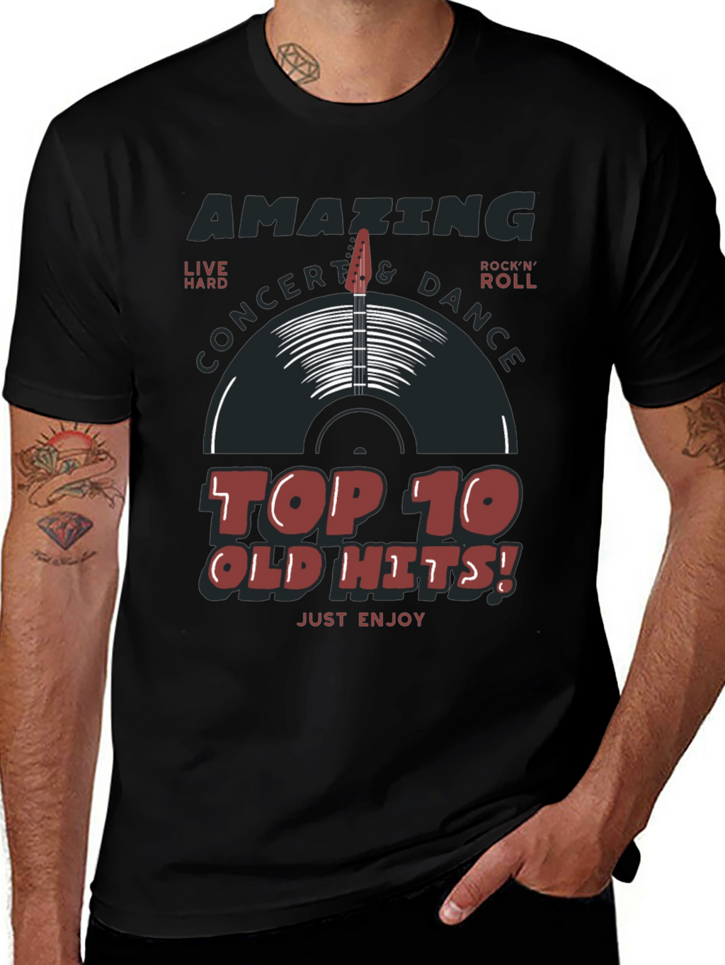 Amazing Concert Top 10 Hits T-shirt