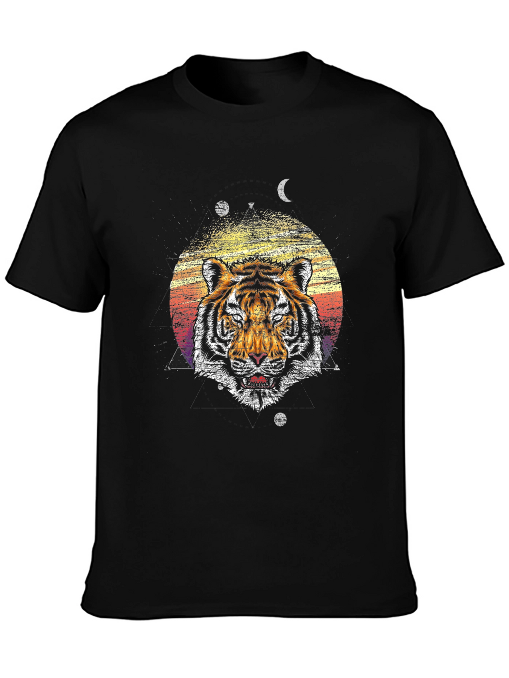 Tiger Graphic Tee - Cool Animal Design Shirt
