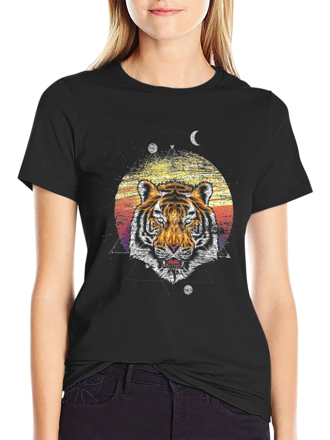 Tiger Graphic Tee - Cool Animal Design Shirt