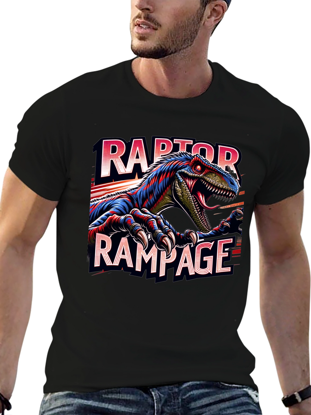 Raptor Rampage Graphic Tee