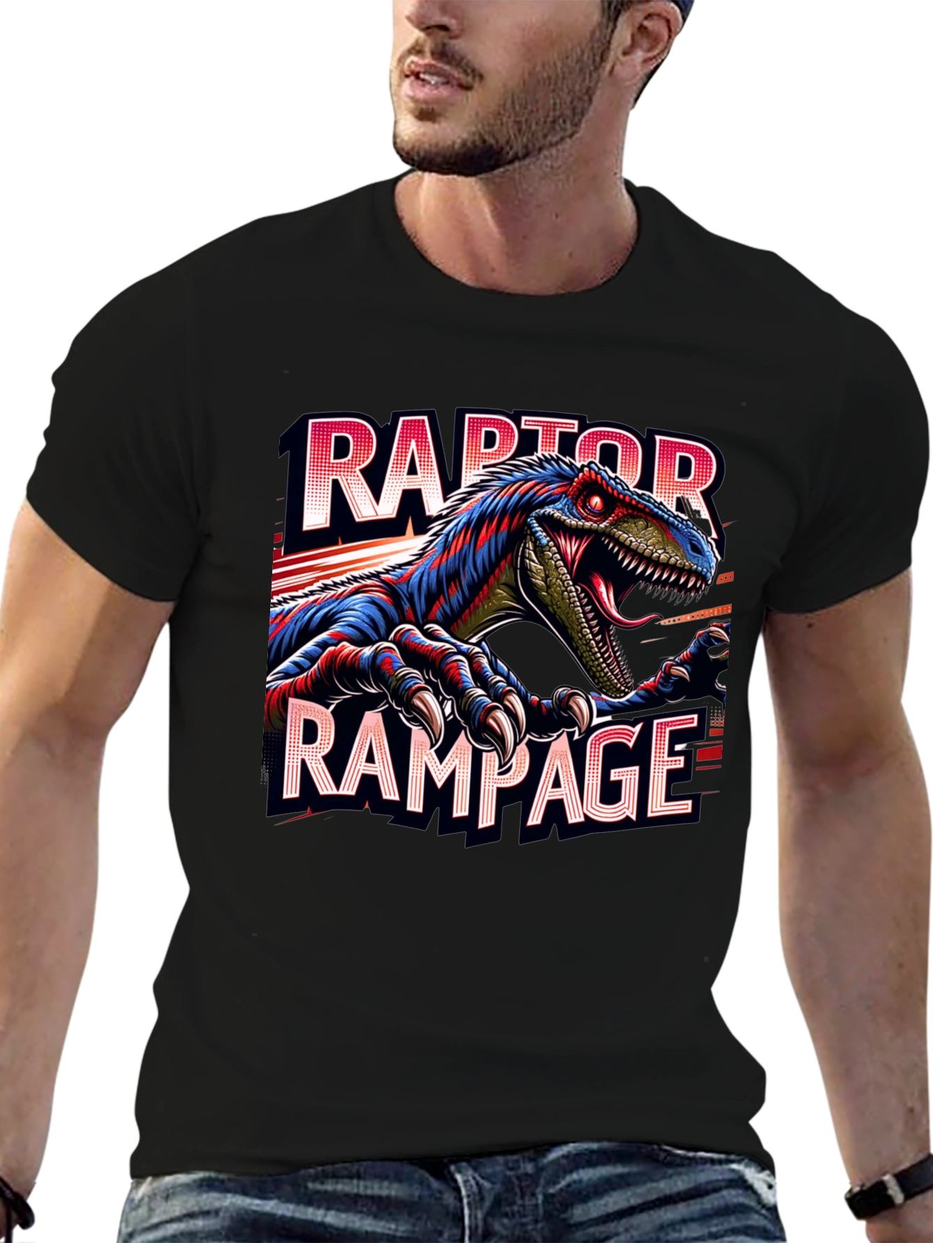 Raptor Rampage Graphic Tee