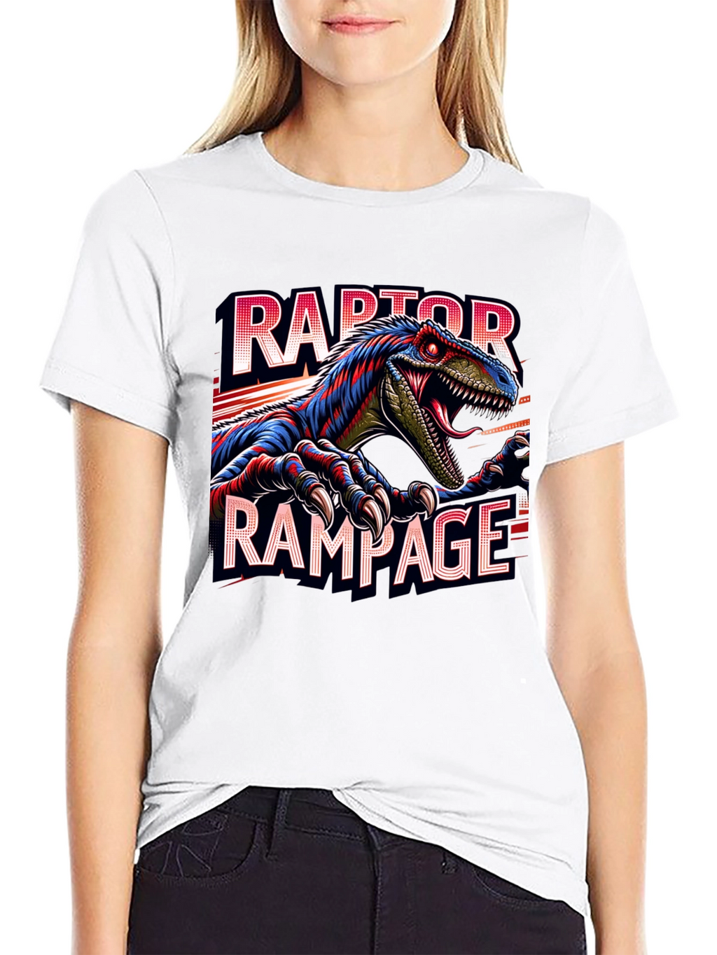 Raptor Rampage Graphic Tee