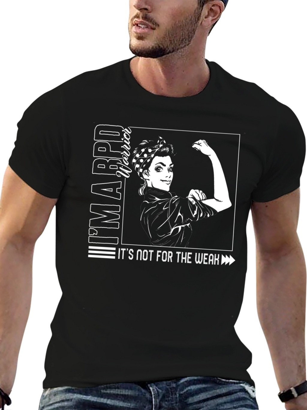 IM A BPD Warrior T-Shirt - Empowering Design