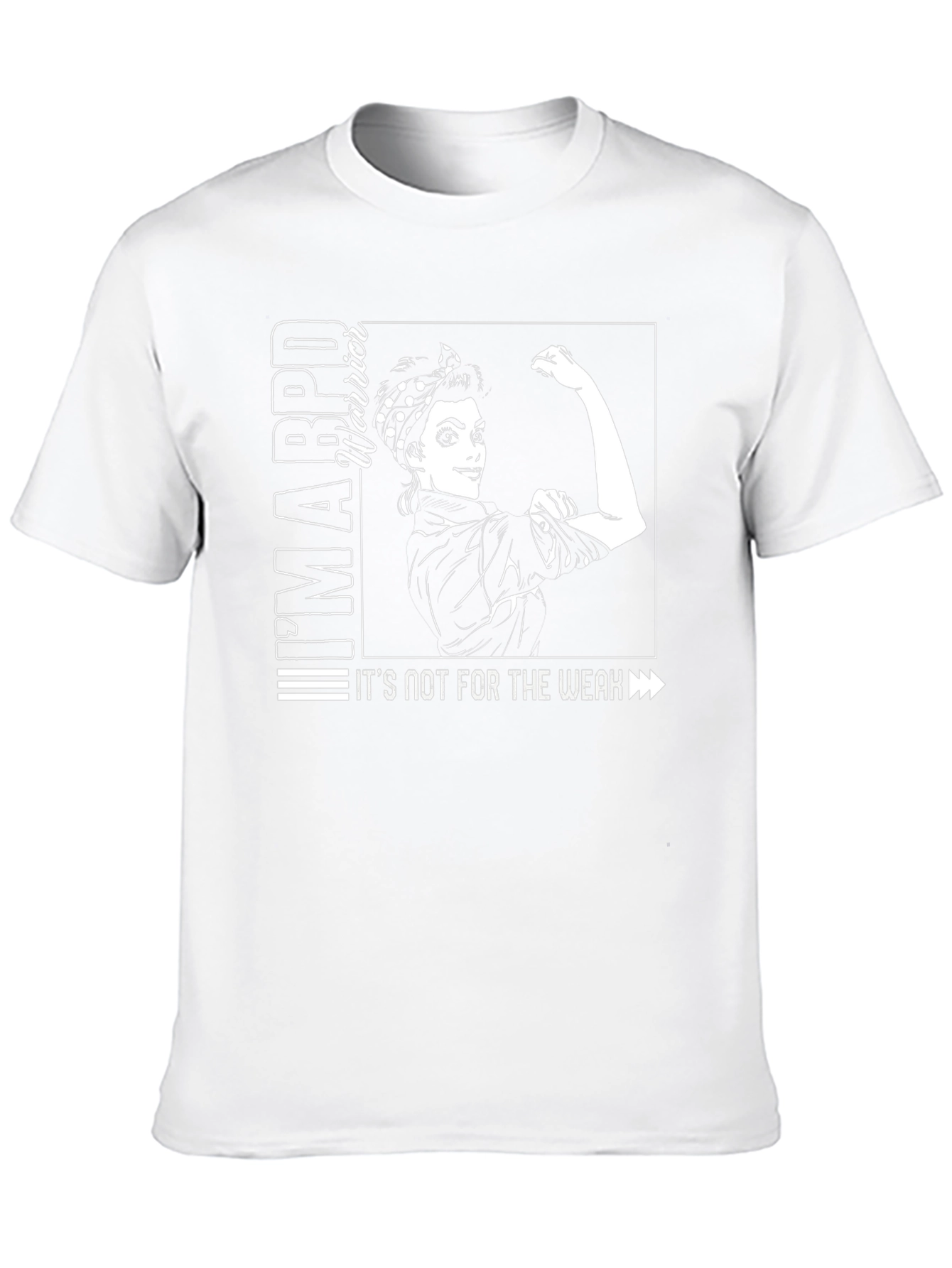 IM A BPD Warrior T-Shirt - Empowering Design