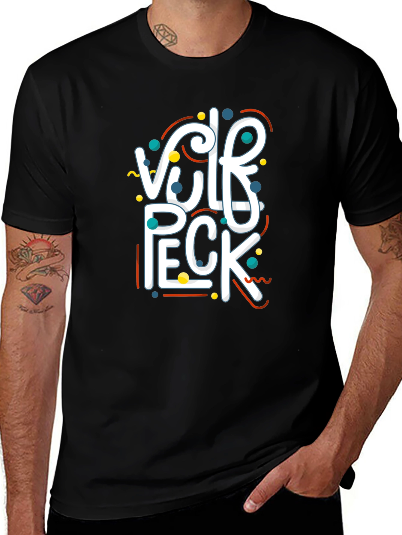 Vulfpeck Graphic Tee - Stylish Black Cotton T-Shirt